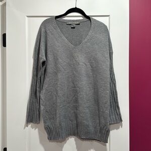 French Connection Oversized Tunic Sweater. Gray. XS.